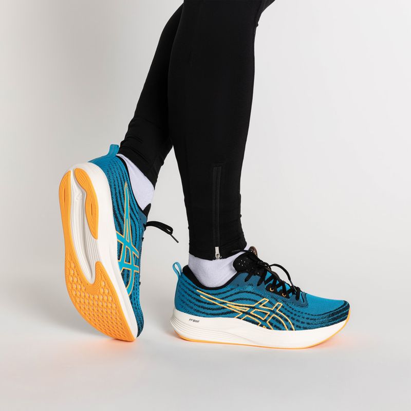 Buty do biegania męskie ASICS Evoride Speed island blue/orange pop 2