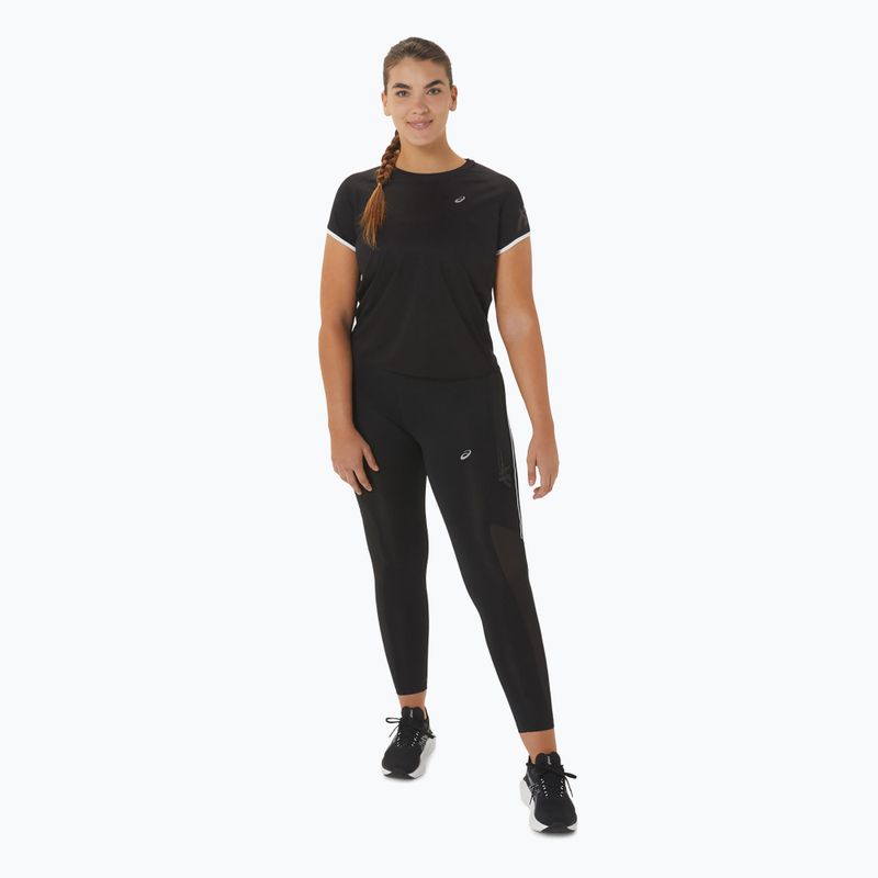Koszulka do biegania damska ASICS Icon Top preformance black 2