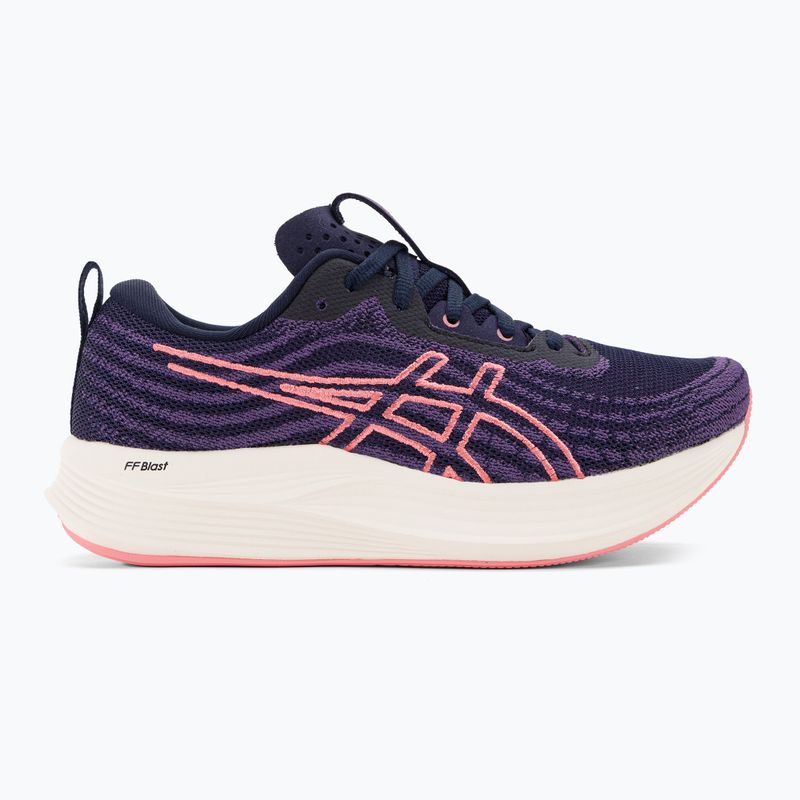 Buty do biegania damskie ASICS Evoride Speed midnight/papaya 2
