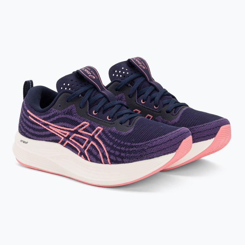 Buty do biegania damskie ASICS Evoride Speed midnight/papaya 5