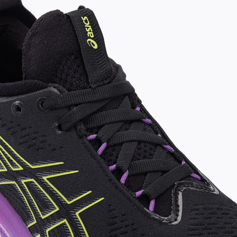 Buty do biegania damskie ASICS Gel-Nimbus 25 black/glow yellow 8