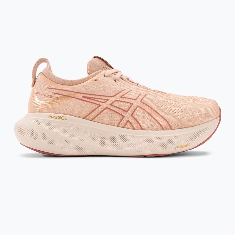 Buty do biegania damskie ASICS Gel-Nimbus 25 pale apricot/light garnet 2