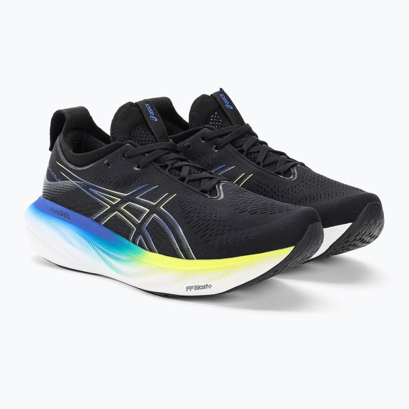 Buty do biegania męskie ASICS Gel-Nimbus 25 black/glow yellow 4