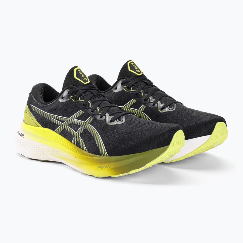 Buty do biegania męskie ASICS Gel-Kayano 30 black/glow yellow 4