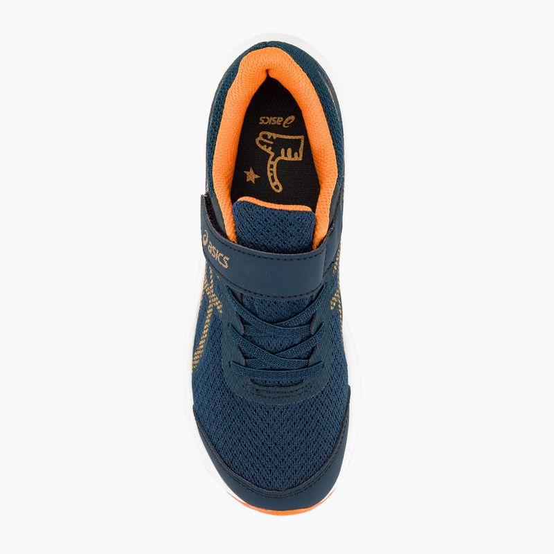 Buty do biegania dziecięce ASICS Patriot 13 PS french blue/bright orange 7