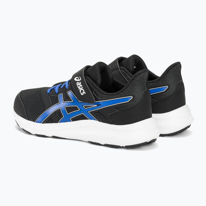 Buty dziecięce ASICS Jolt 4 PS black/illusion blue 4