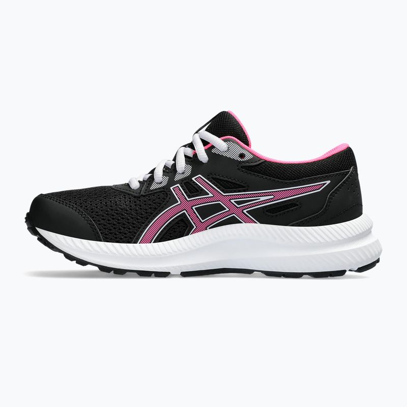 Buty do biegania dziecięce ASICS Contend 8 GS black/hot pink 3