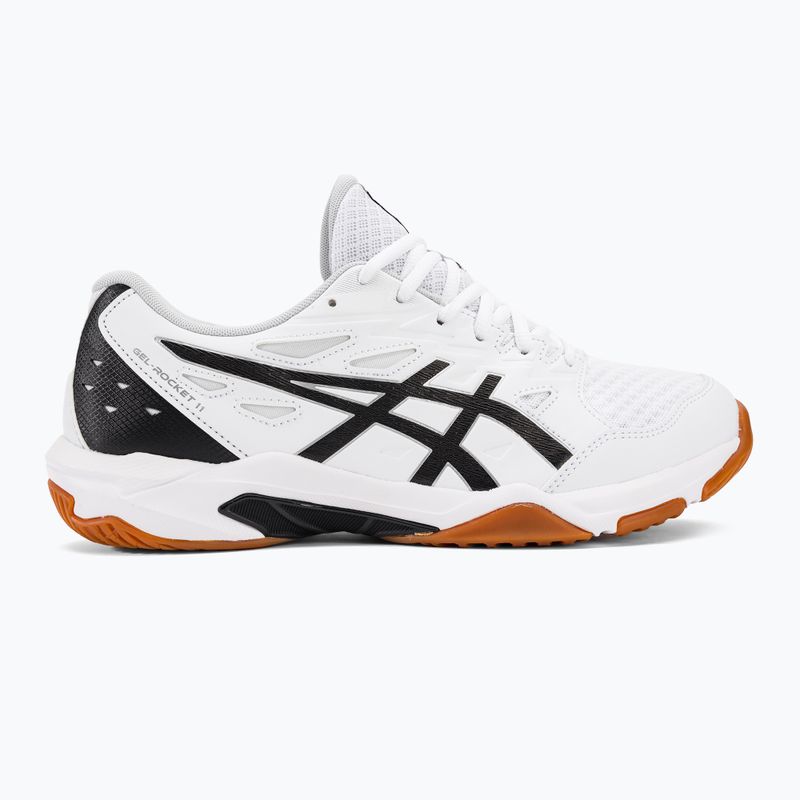 Buty męskie ASICS Gel-Rocket 11 black/pure silver 2