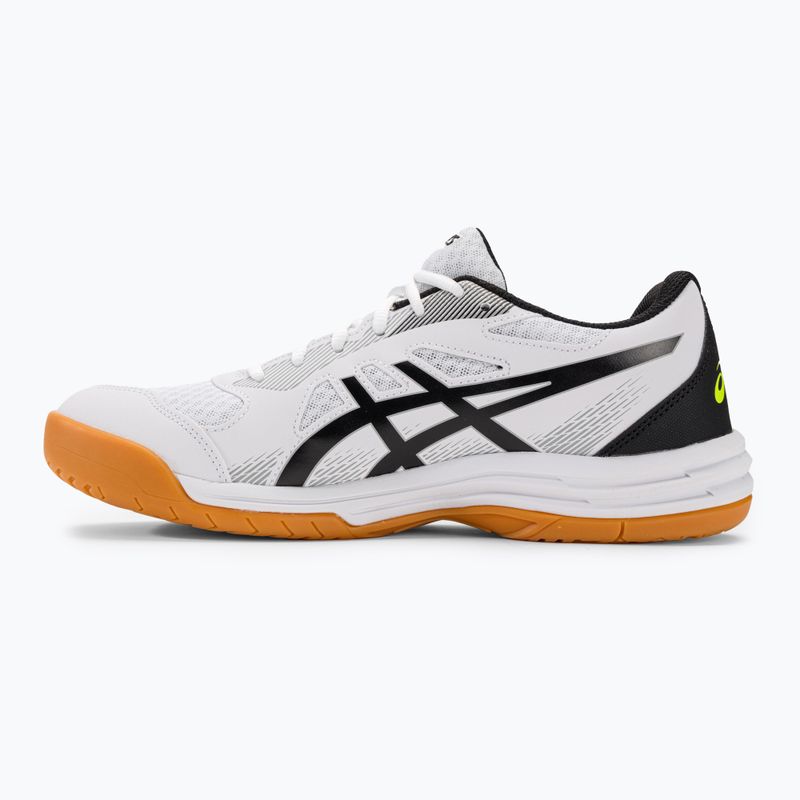 Buty do siatkówki męskie ASICS Upcourt 5 white/safety yellow 3