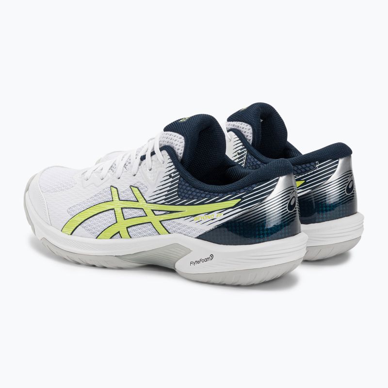 Buty męskie ASICS Beyond FF white/glow yellow 4