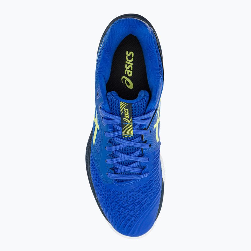 Buty męskie ASICS Netburner Ballistic FF 3 illusion blue/ glow yellow 7