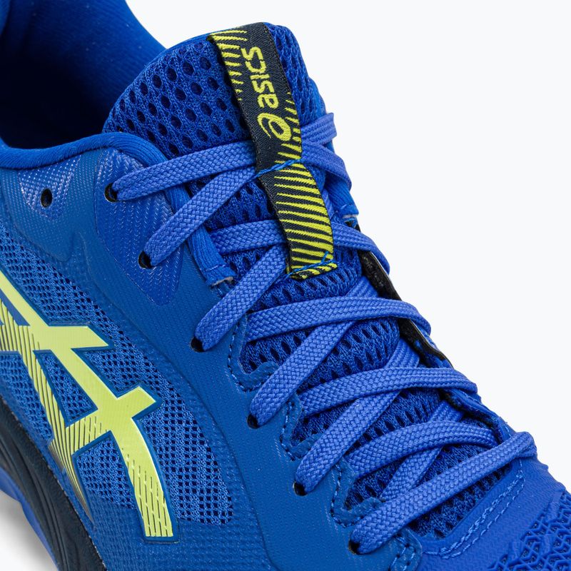 Buty męskie ASICS Netburner Ballistic FF 3 illusion blue/ glow yellow 10