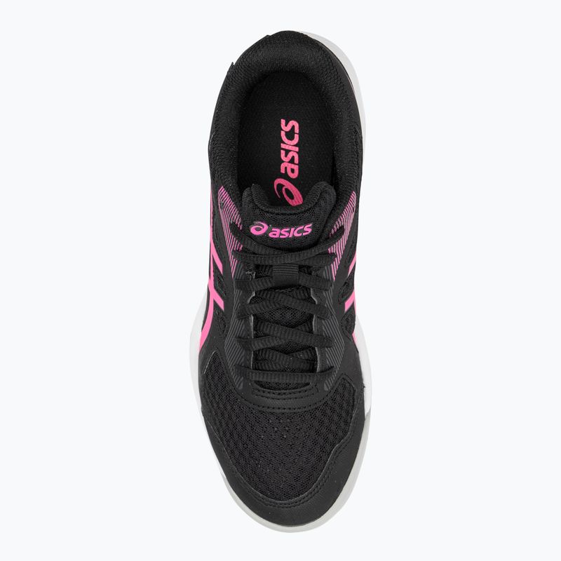 Buty do siatkówki damskie ASICS Upcourt 5 black/hot pink 6