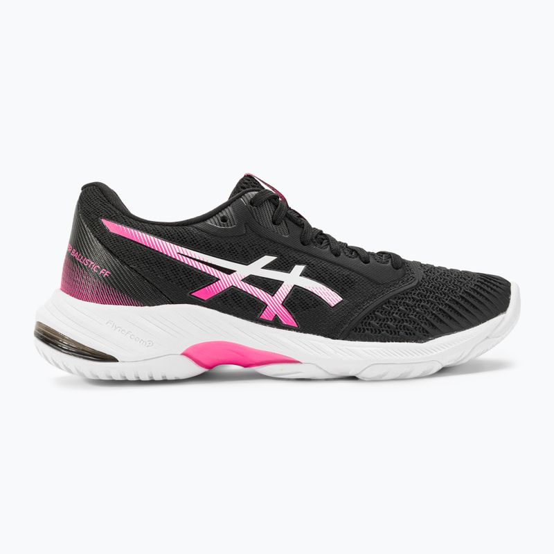 Buty damskie ASICS Netburner Ballistic FF 3 black/ hot pink 2