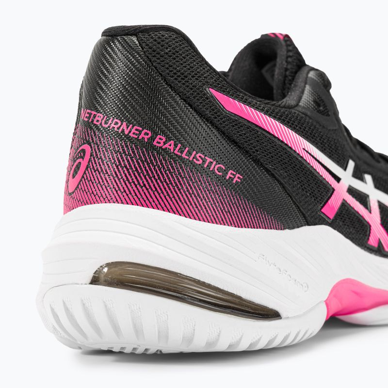Buty damskie ASICS Netburner Ballistic FF 3 black/ hot pink 11