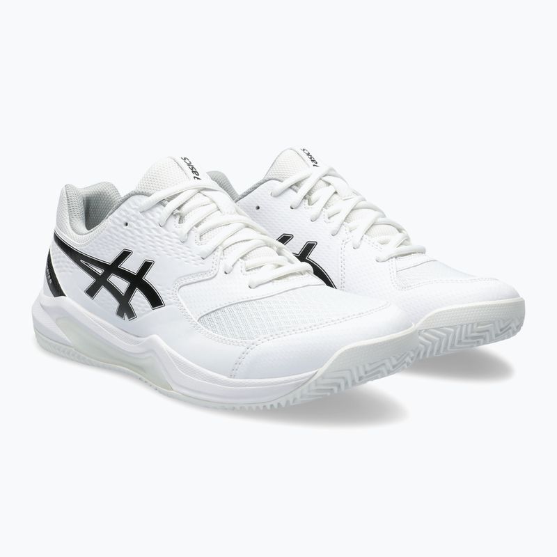 Buty do tenisa męskie ASICS Gel-Dedicate 8 Clay white/black 3