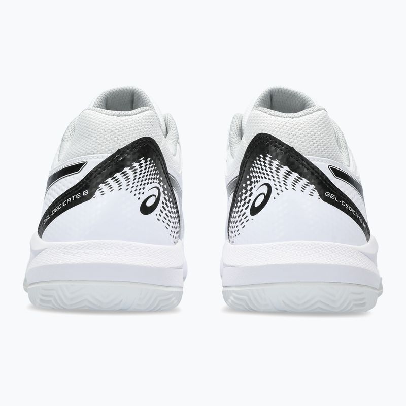 Buty do tenisa męskie ASICS Gel-Dedicate 8 Clay white/black 4
