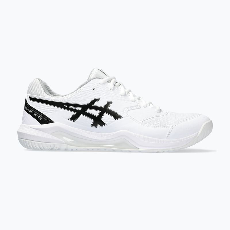 Buty do tenisa męskie ASICS Gel-Dedicate 8 white/black