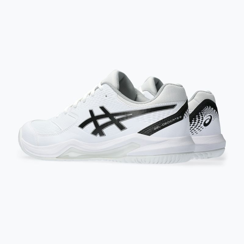 Buty do tenisa męskie ASICS Gel-Dedicate 8 white/black 4