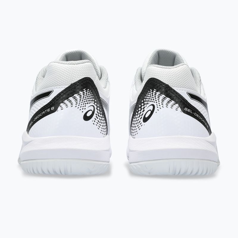 Buty do tenisa męskie ASICS Gel-Dedicate 8 white/black 5