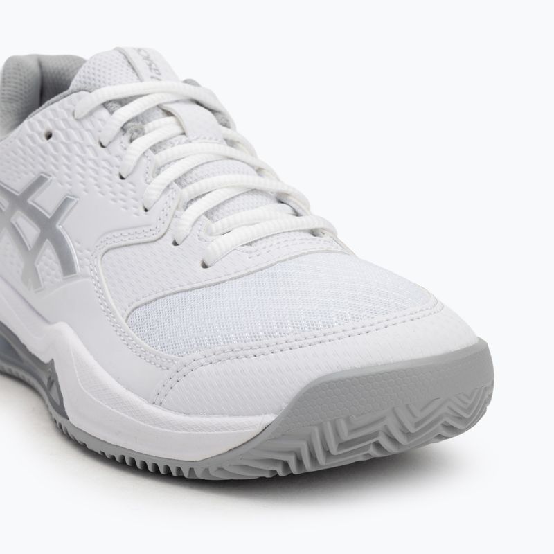 Buty do tenisa damskie ASICS Gel-Dedicate 8 Clay W white/pure silver 7