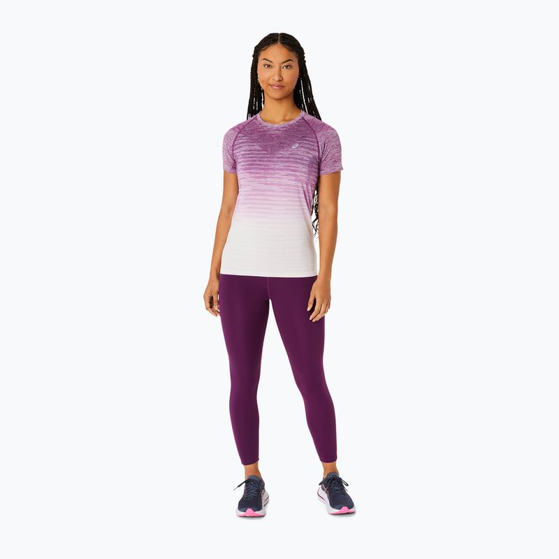 Koszulka do biegania damska ASICS Seamless lilac hint/deep mauve 2