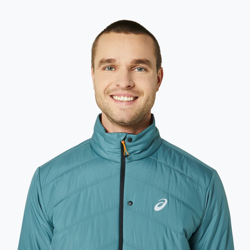 Kurtka do biegania męska ASICS Winter Run foggy teal/graphite grey 4