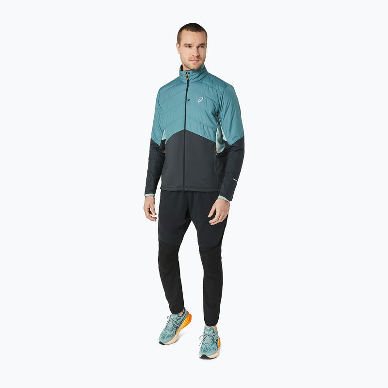Kurtka do biegania męska ASICS Winter Run foggy teal/graphite grey 12