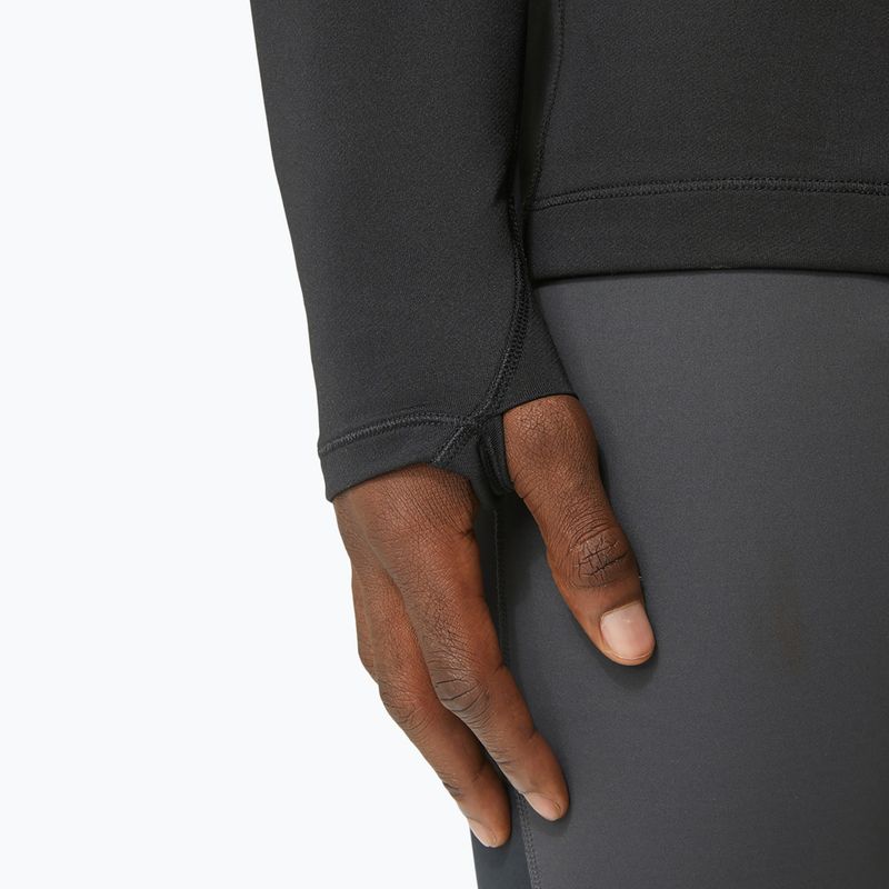 Bluza do biegania męska ASICS Winter Run 1/2 Mid Layer performance black/graphite grey 9