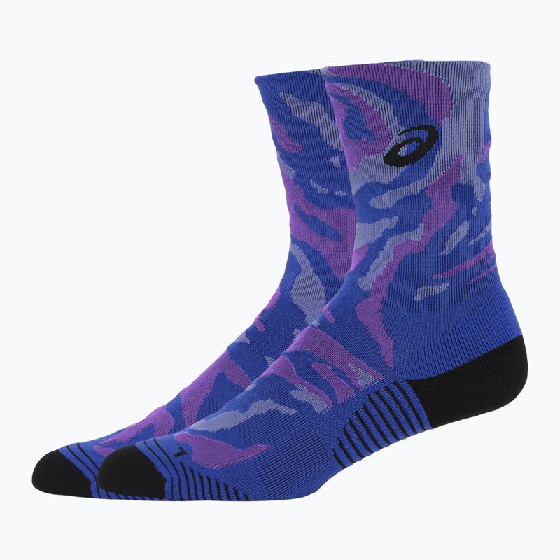 Skarpety ASICS Color Camo Run Crew eggplant/blue violet/cyber grape 2