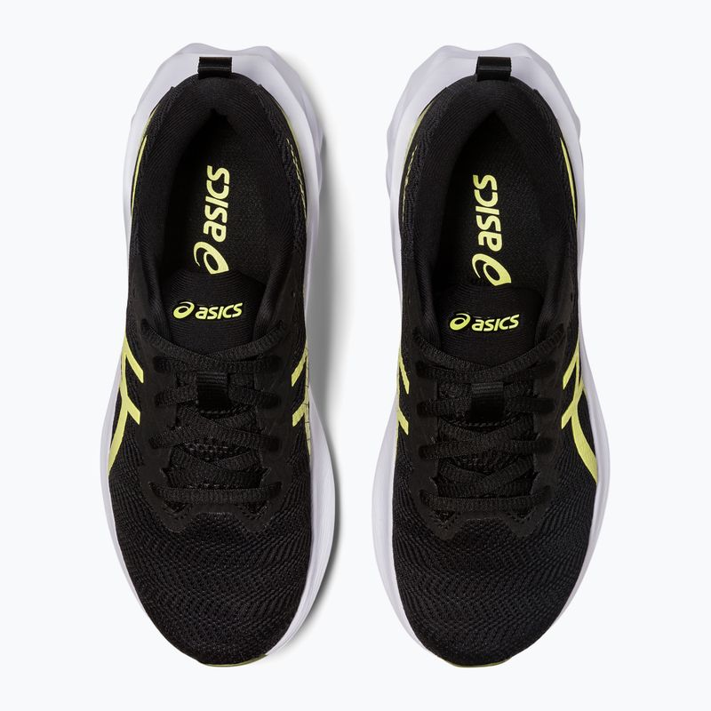 Buty do biegania dziecięce ASICS Novablast 2 GS black/glow yellow 13