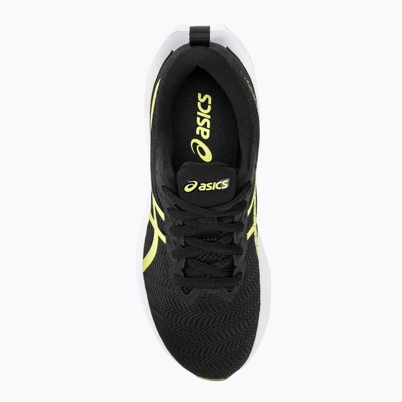 Buty do biegania dziecięce ASICS Novablast 2 GS black/glow yellow 5