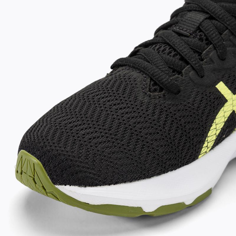Buty do biegania dziecięce ASICS Novablast 2 GS black/glow yellow 7