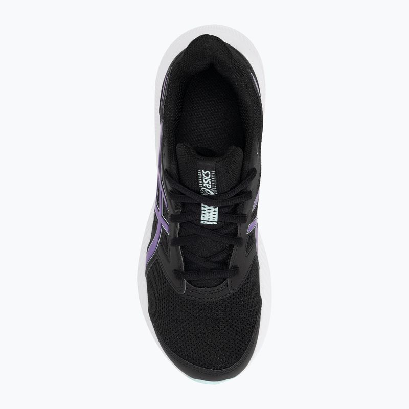 Buty do biegania dziecięce ASICS Jolt 4 GS black/cyber grape 7