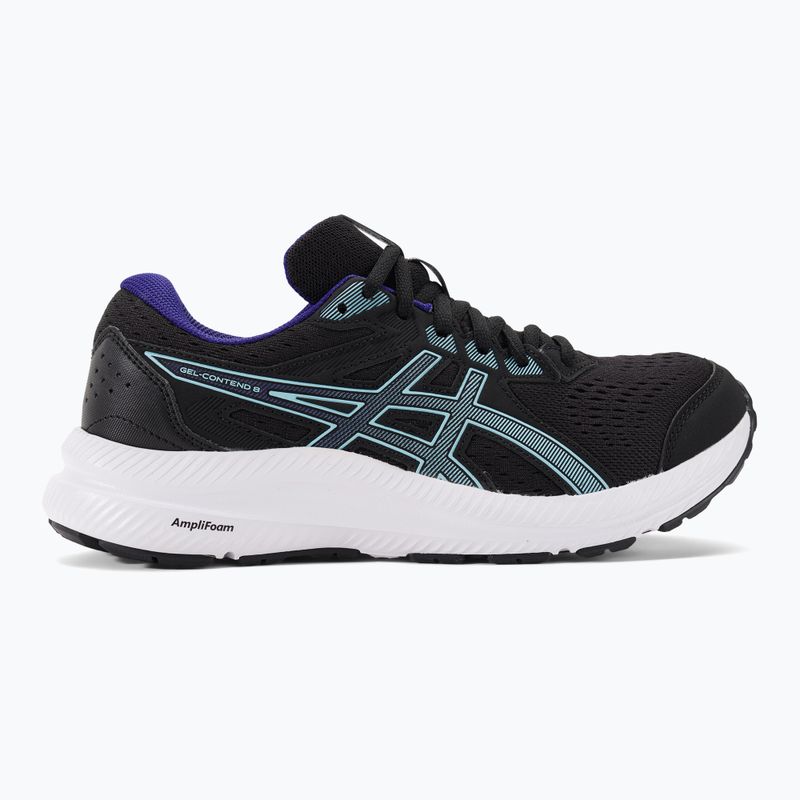 Buty do biegania damskie ASICS Gel-Contend 8 black/aquarium 2