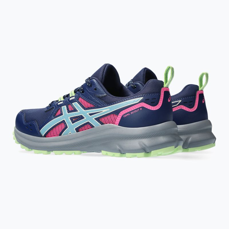 Buty do biegania damskie ASICS Trail Scout 3 deep ocean/gris blue 14