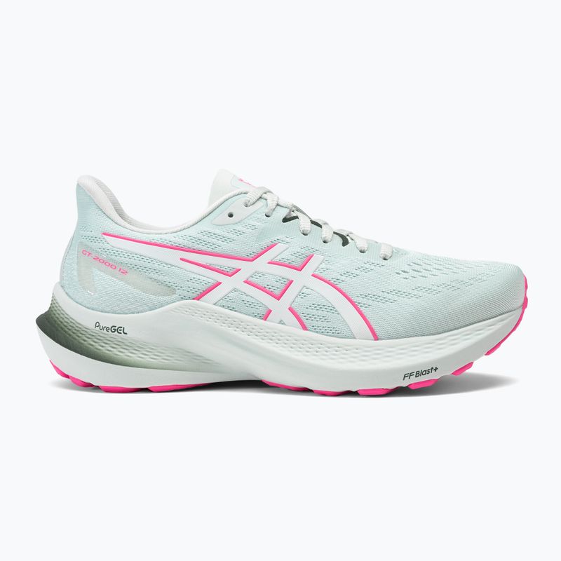 Buty do biegania damskie ASICS GT-2000 12 pure aqua/white 2