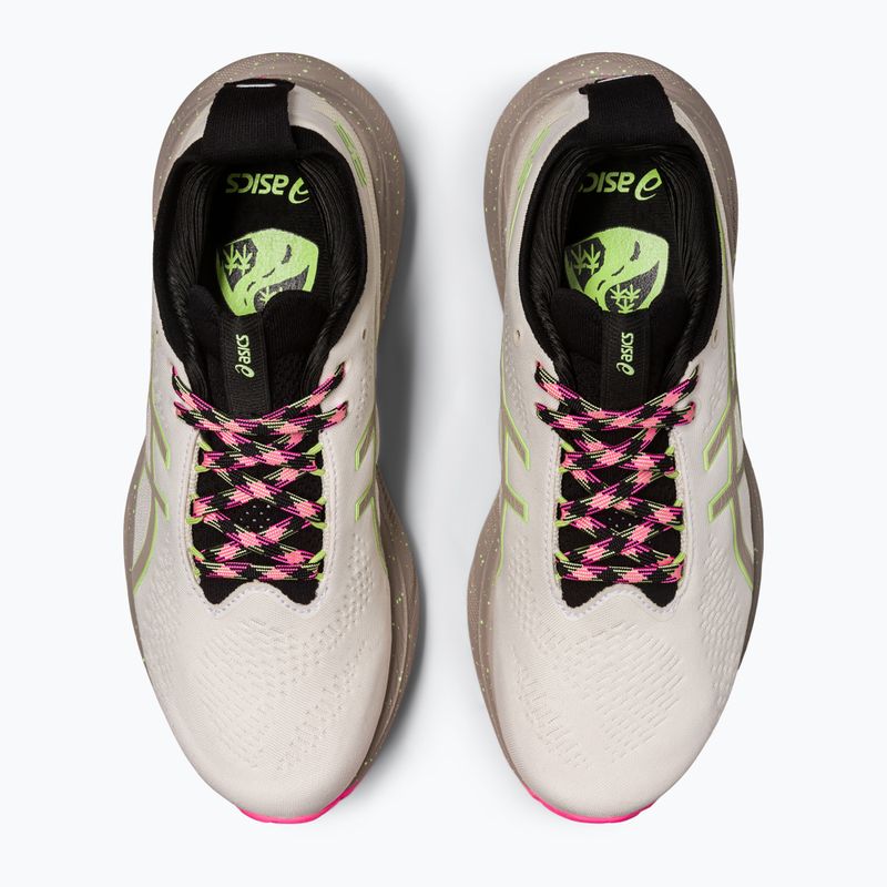 Buty do biegania damskie ASICS Gel-Nimbus 25 TR nature bathing/lime green 9