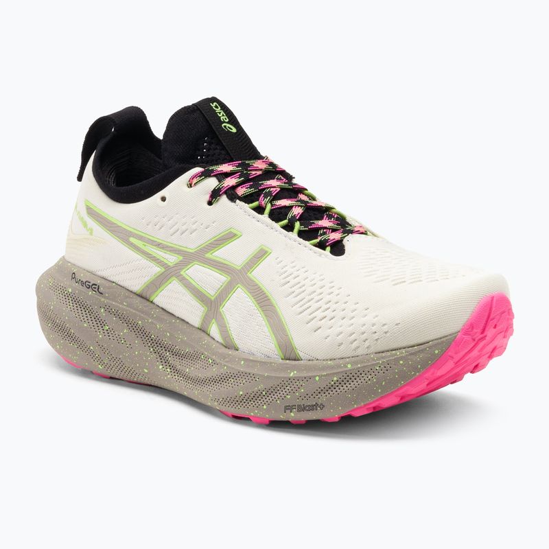 Buty do biegania damskie ASICS Gel-Nimbus 25 TR nature bathing/lime green