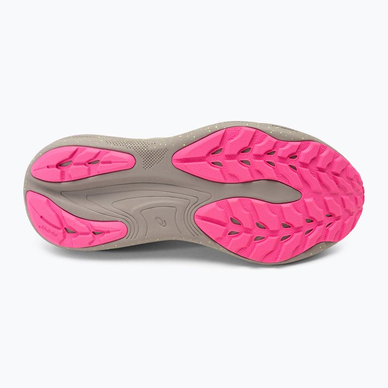 Buty do biegania damskie ASICS Gel-Nimbus 25 TR nature bathing/lime green 5