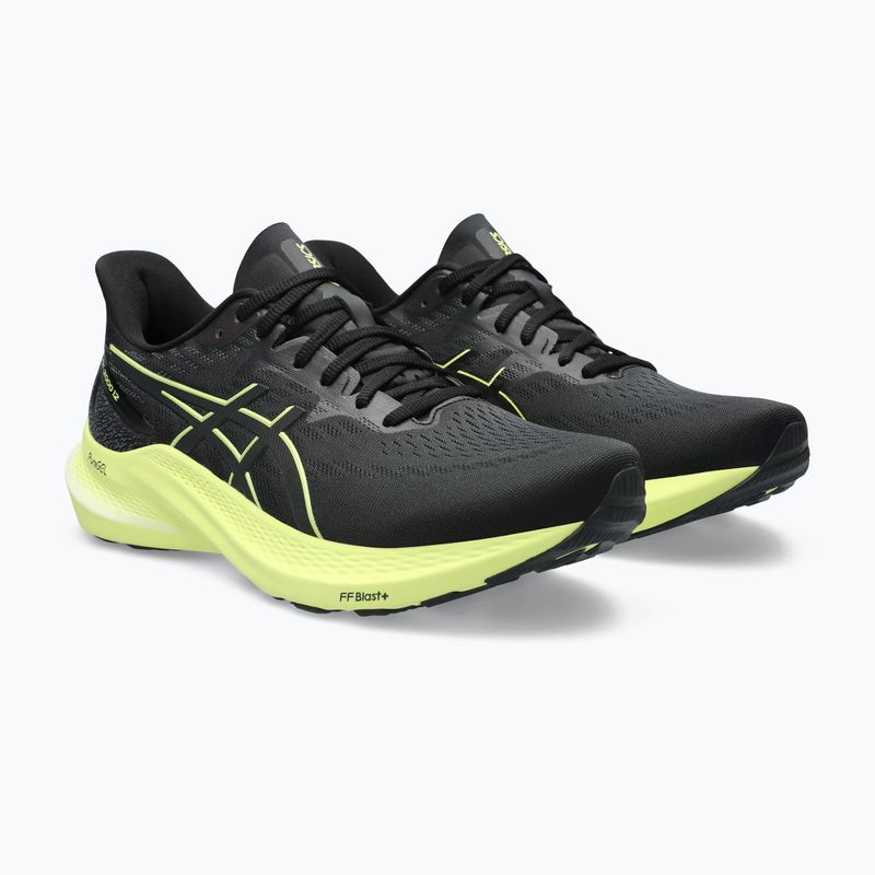 Buty do biegania męskie ASICS GT-2000 12 black/glow yellow 7