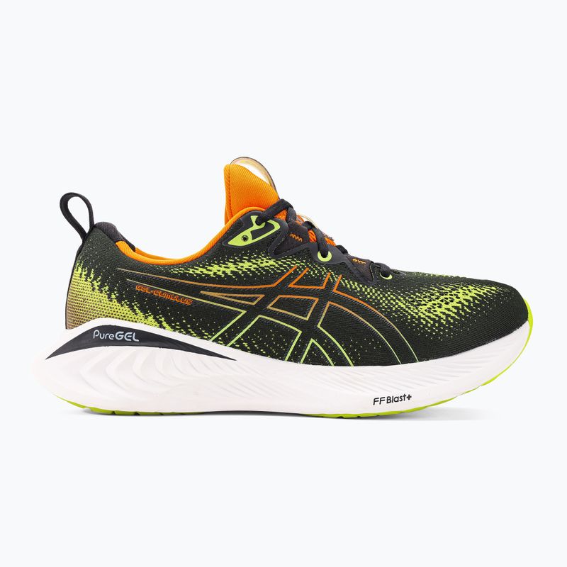 Buty do biegania męskie ASICS Gel-Cumulus 25 black/neon lime 2