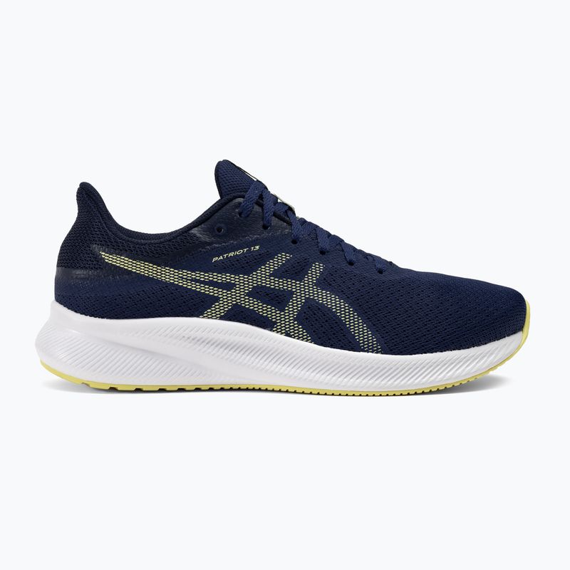 Buty do biegania męskie ASICS Patriot 13 deep ocean/glow yellow 2