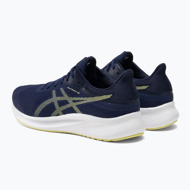 Buty do biegania męskie ASICS Patriot 13 deep ocean/glow yellow 3