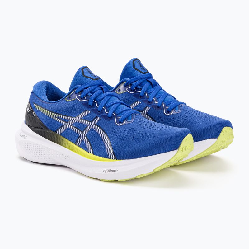 Buty do biegania męskie ASICS Gel-Kayano 30 illusion blue/glow yellow 4