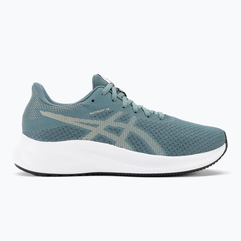 Buty do biegania damskie ASICS Patriot 13 foggy teal/champagne 2
