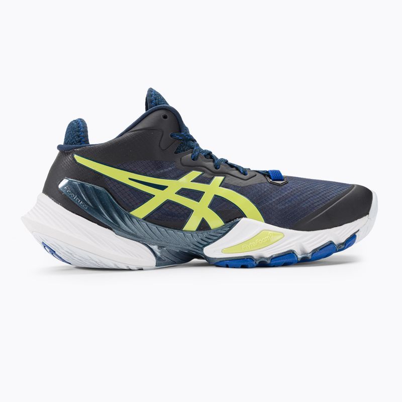 Buty do siatkówki męskie ASICS Metarise french blue/glow yellow 2