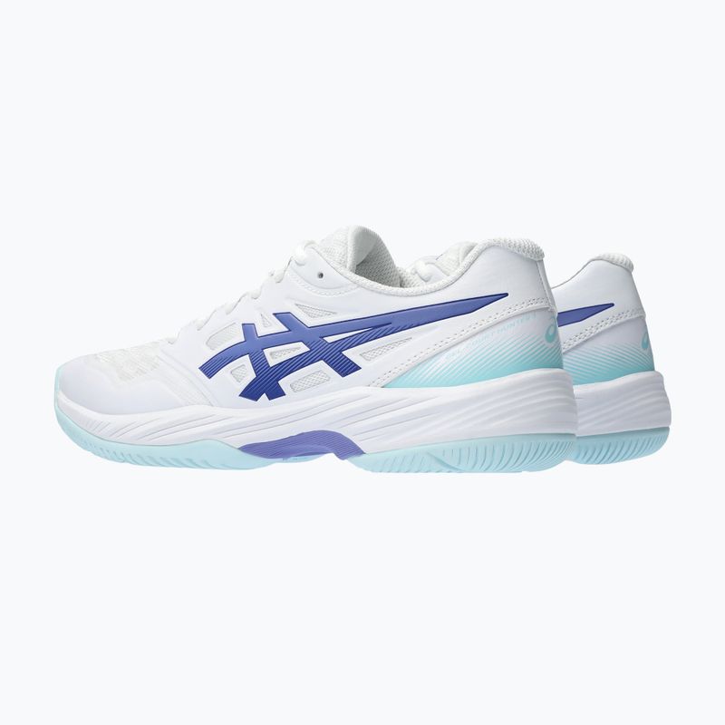 Buty do squasha damskie ASICS Gel-Court Hunter 3 W white/blue violet 17