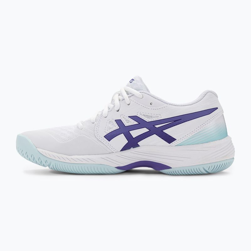 Buty do squasha damskie ASICS Gel-Court Hunter 3 W white/blue violet 10