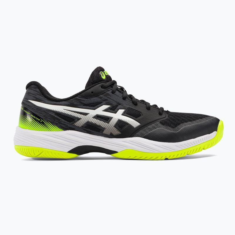 Buty do squasha męskie ASICS Gel-Court Hunter 3 black/white 2